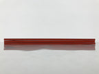 Japanese Lacquer Wood Flower Vase Stand Vtg Kadai Board Ikebana Black Red WT595