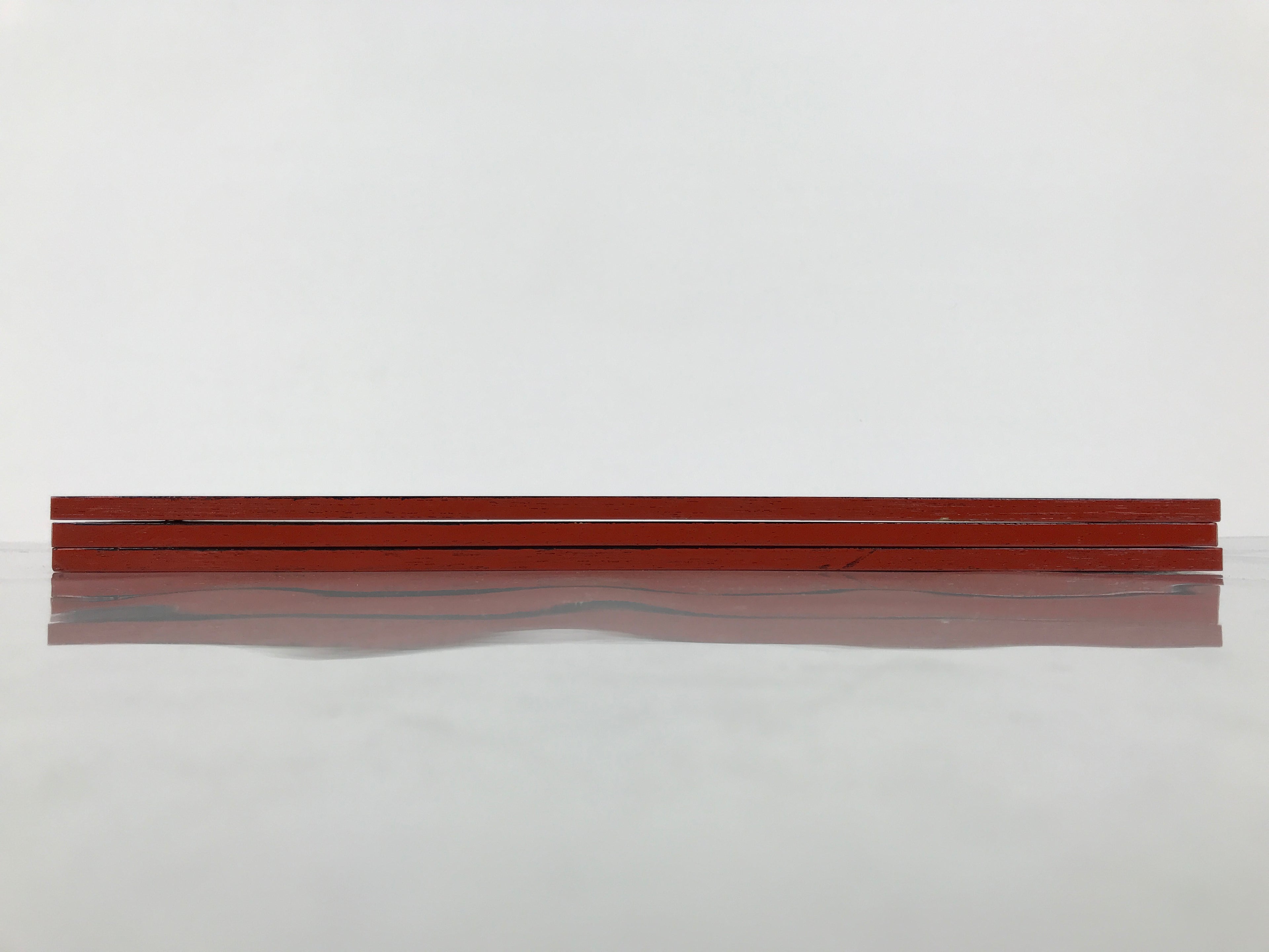 Japanese Lacquer Wood Flower Vase Stand Vtg Kadai Board Ikebana Black Red WT595