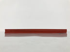 Japanese Lacquer Wood Flower Vase Stand Vtg Kadai Board Ikebana Black Red WT595