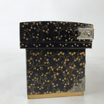 Japanese Lacquer Wood Hina Doll Chest Nagamochi Vtg Girls Day Makie Gold ID618