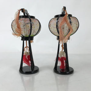 Japanese Lacquer Wood Hina Doll Furniture Lanterns Bonbori Cherry Blossom ID600