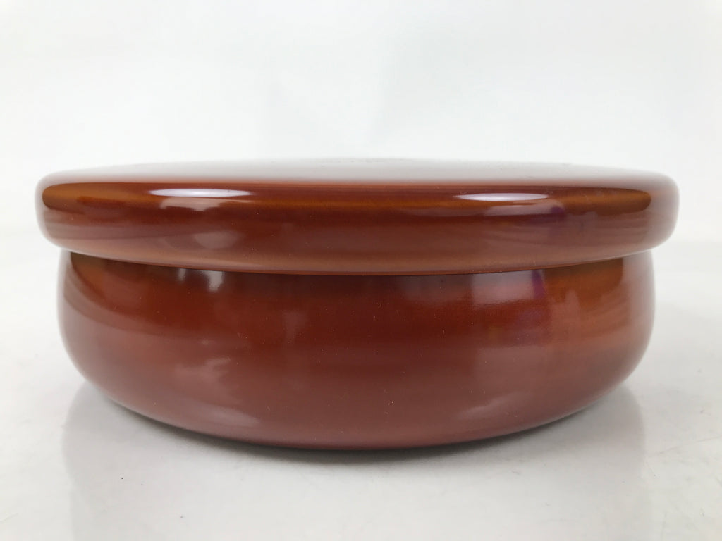 Japanese Lacquer Wood Kashiki Snack Bowl Tray Shunkei-Nuri Kashibachi Set LWB117