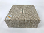 Japanese Lacquer Wood Kashiki Snack Bowl Tray Shunkei-Nuri Kashibachi Set LWB117
