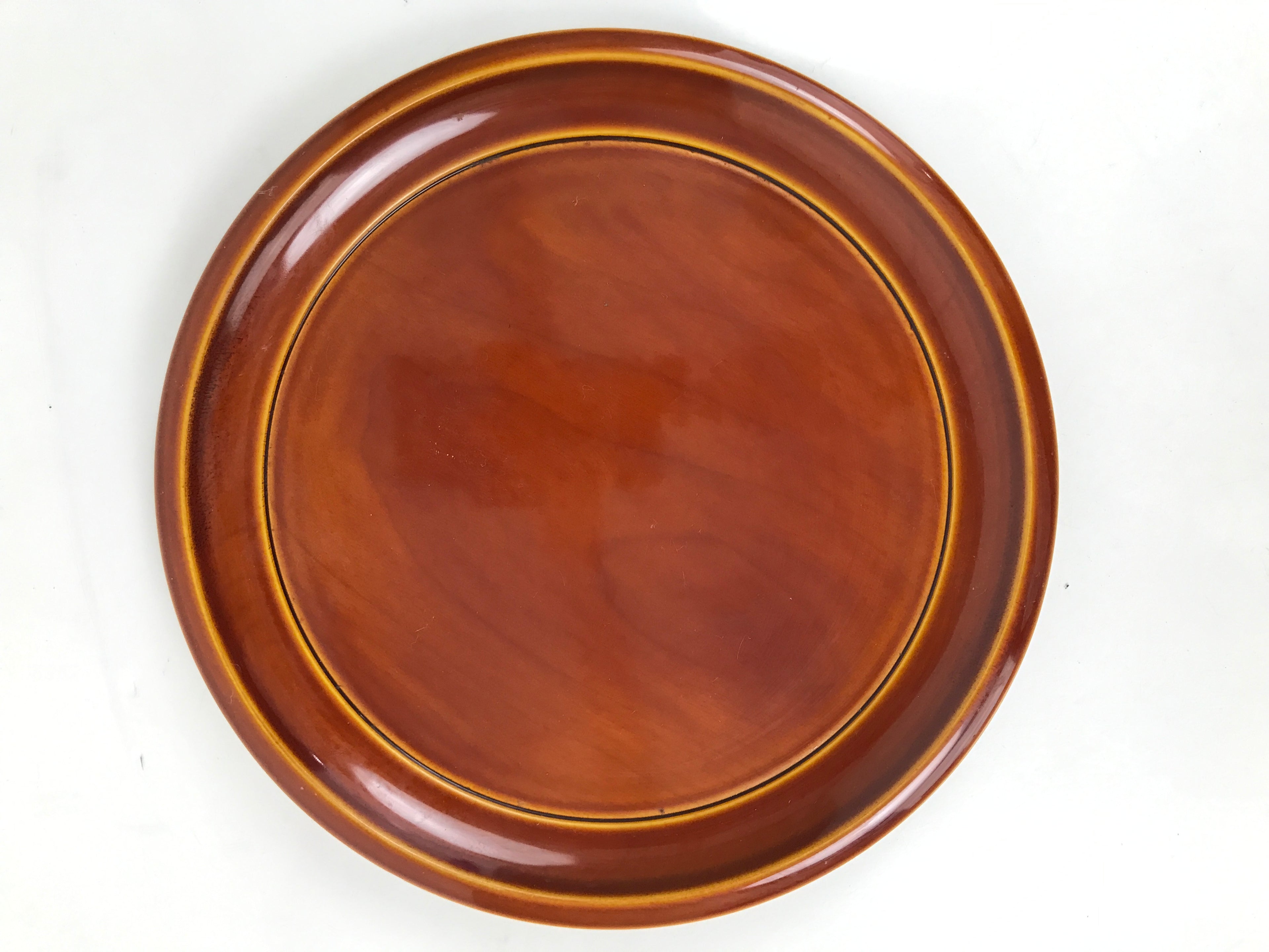 Japanese Lacquer Wood Kashiki Snack Bowl Tray Shunkei-Nuri Kashibachi Set LWB117