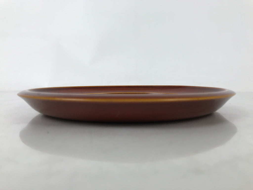 Japanese Lacquer Wood Kashiki Snack Bowl Tray Shunkei-Nuri Kashibachi Set LWB117