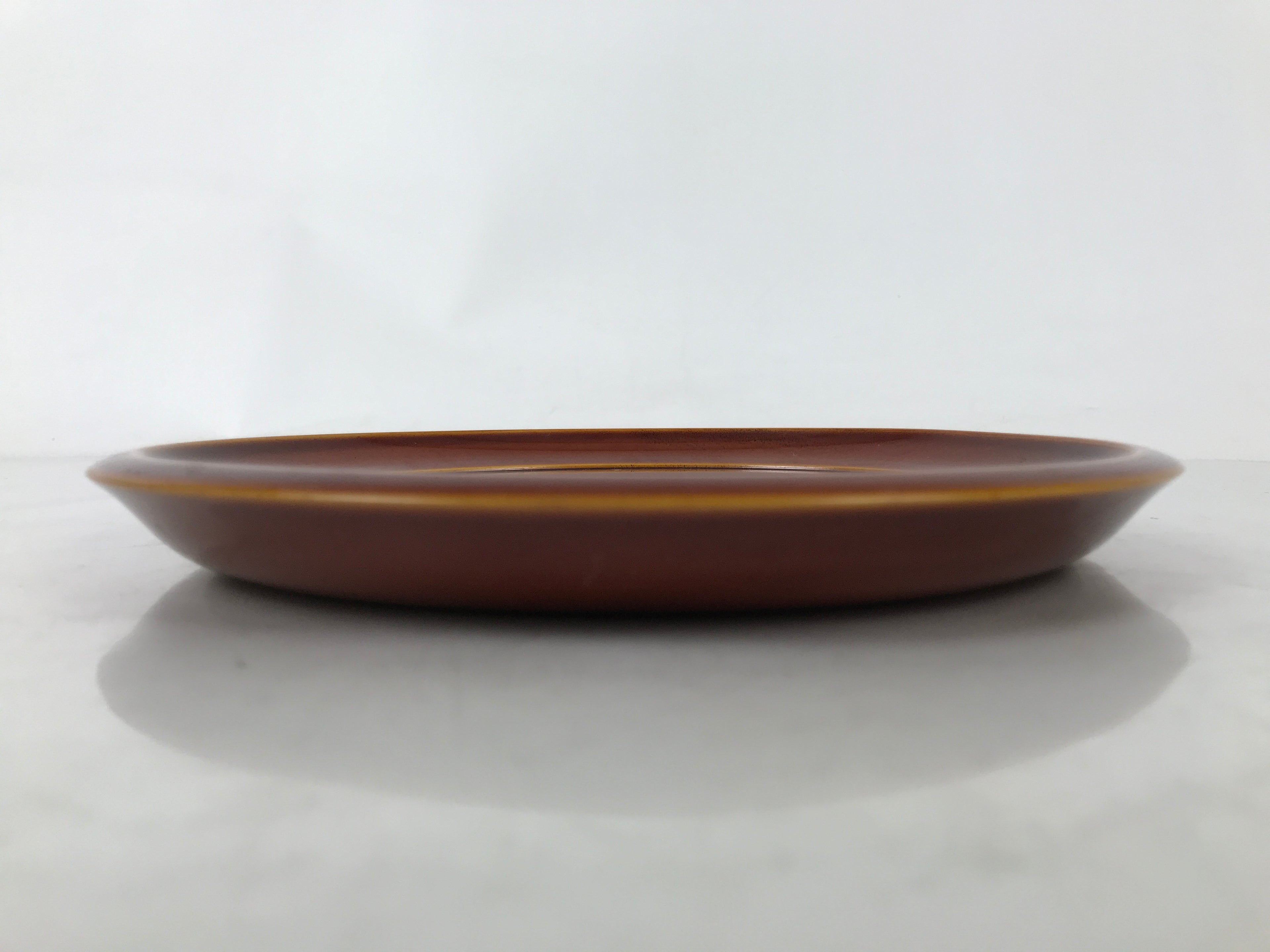 Japanese Lacquer Wood Kashiki Snack Bowl Tray Shunkei-Nuri Kashibachi Set LWB117