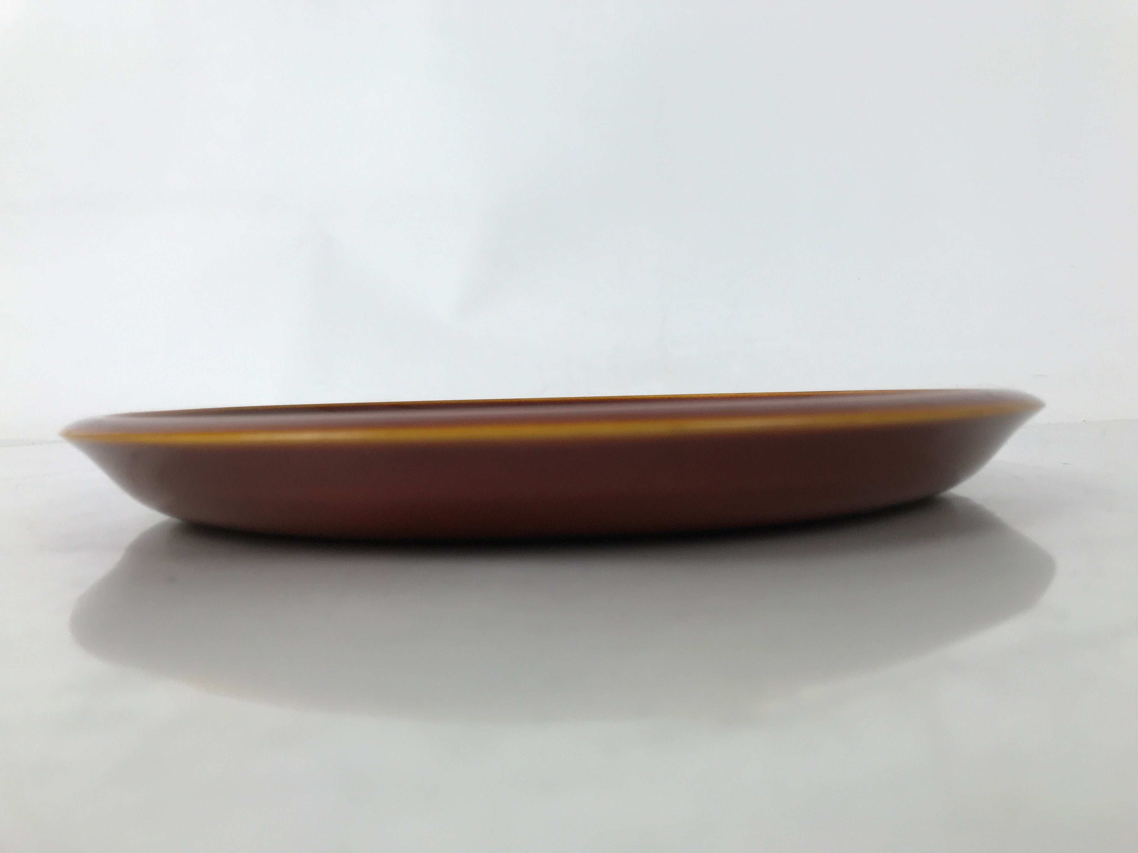 Japanese Lacquer Wood Kashiki Snack Bowl Tray Shunkei-Nuri Kashibachi Set LWB117