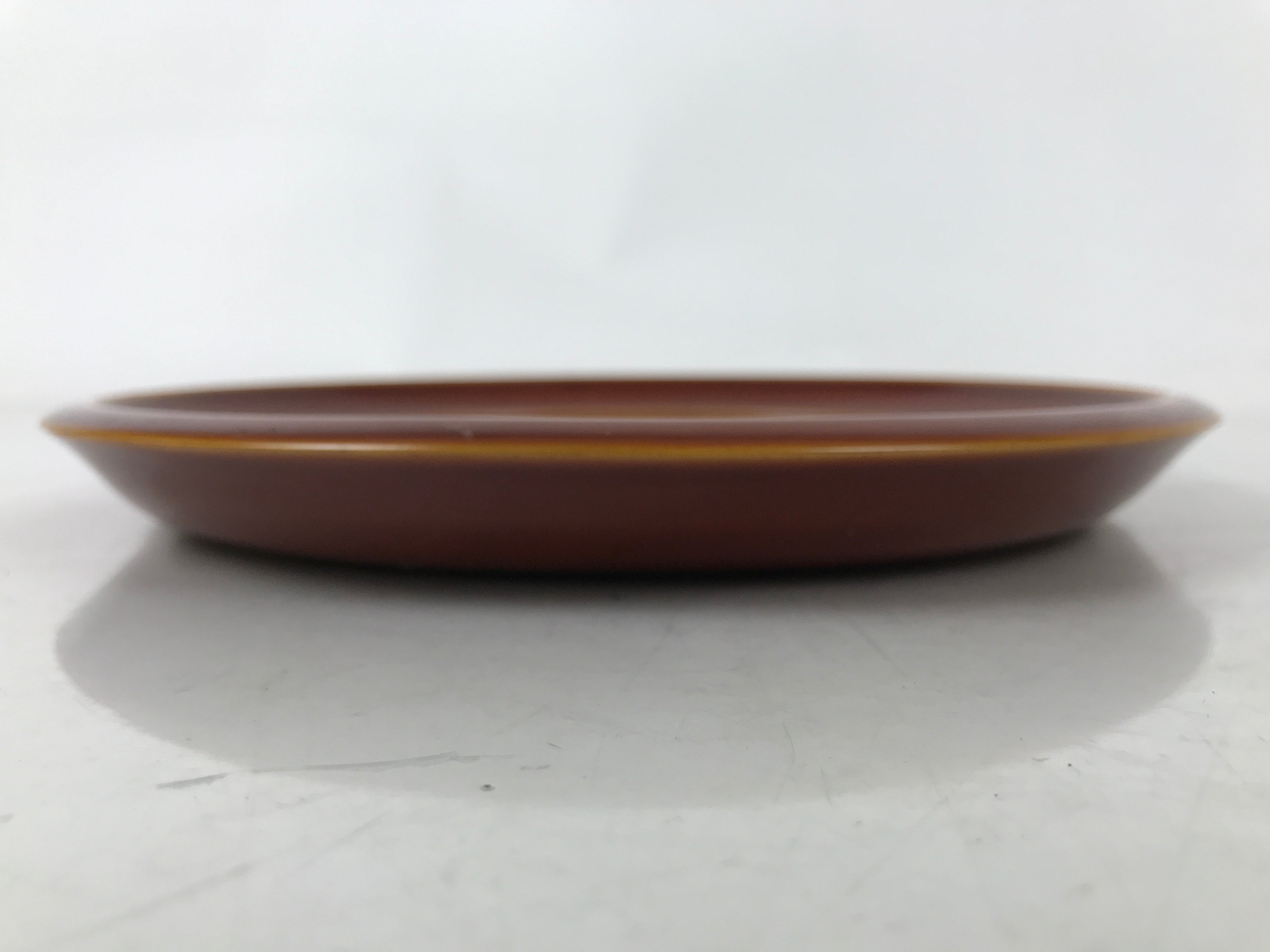 Japanese Lacquer Wood Kashiki Snack Bowl Tray Shunkei-Nuri Kashibachi Set LWB117