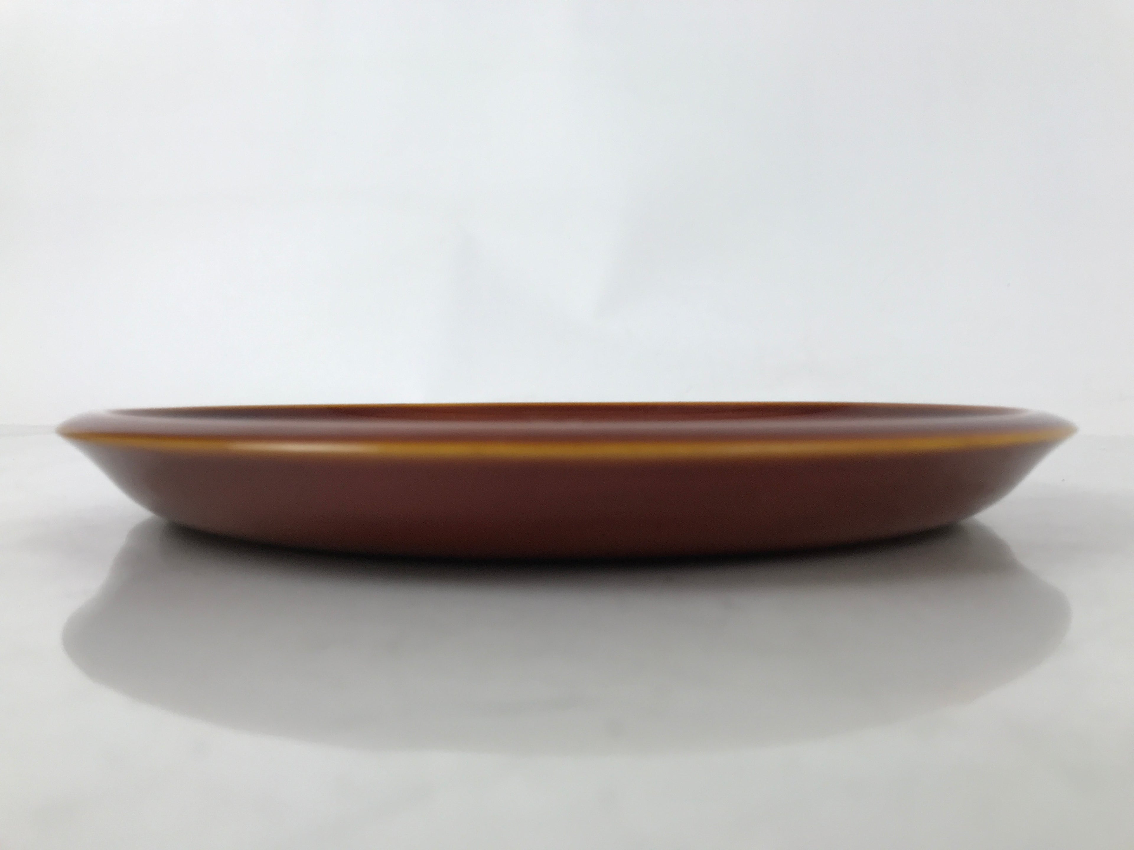 Japanese Lacquer Wood Kashiki Snack Bowl Tray Shunkei-Nuri Kashibachi Set LWB117