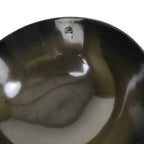 Japanese Lacquer Wood Lidded Bowl Nimonowan Vtg Makie Bird Black Gold LB122
