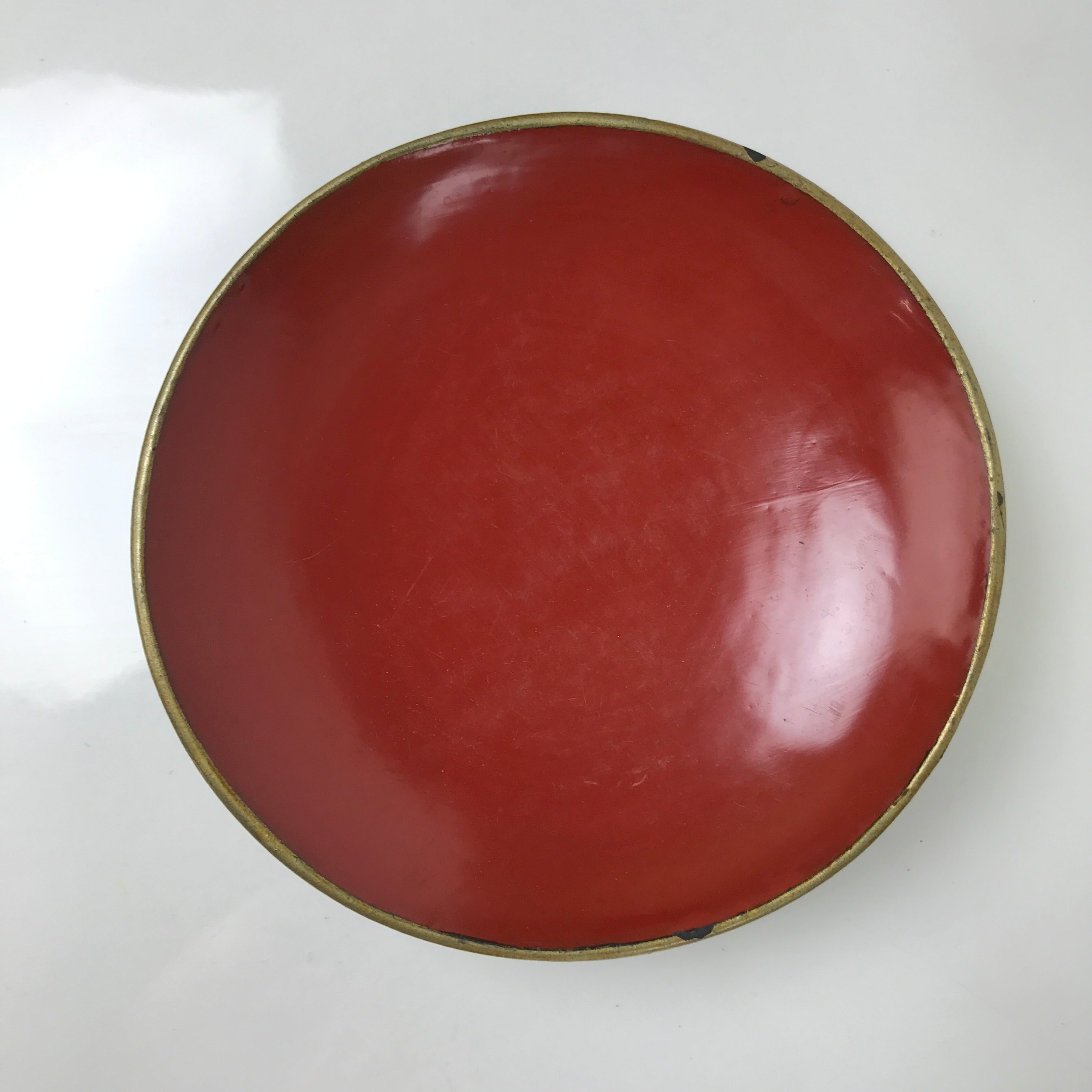 Japanese Lacquer Wood Lidded Bowl Nimonowan Vtg Makie Bird Black Gold LB122