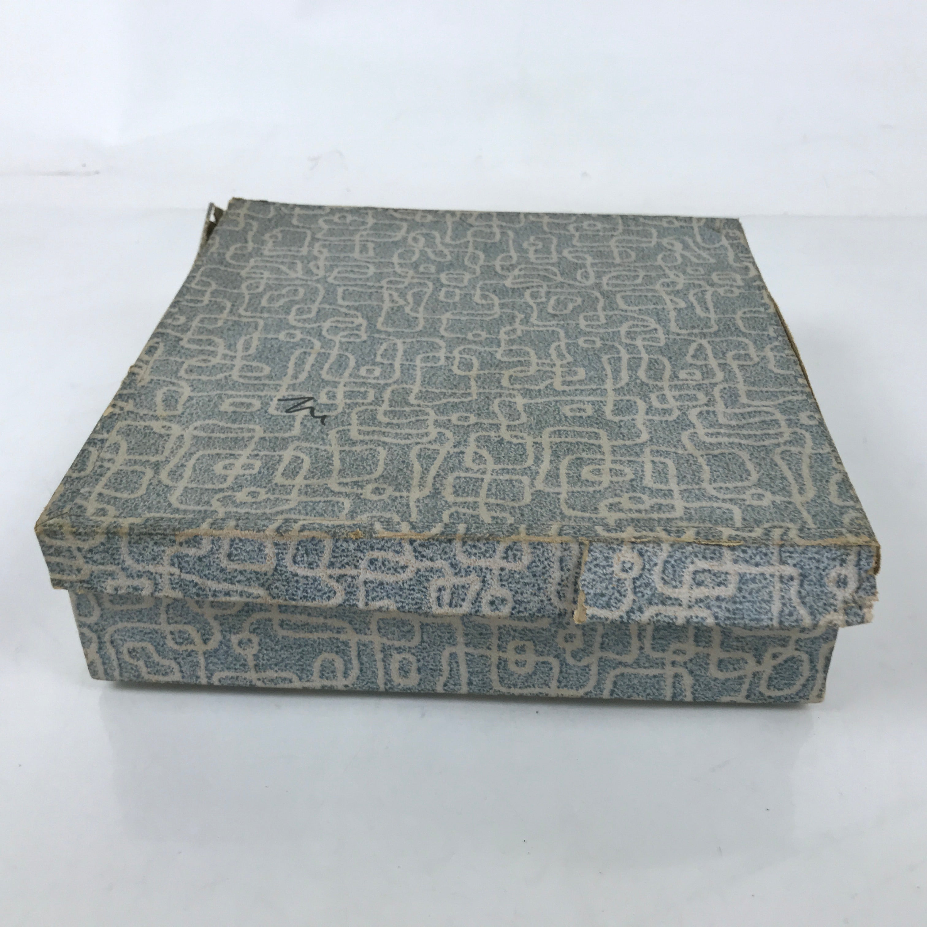 Japanese Lacquer Wood Lidded Tray Kashiki Vtg Shunkei-Nuri Round Brown LWB111