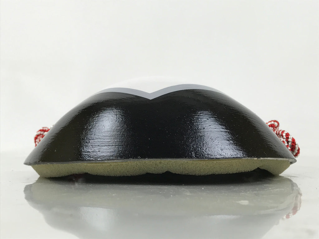 Japanese Lacquer Wood Noh Mask Okame Otafuku Smiling Woman Nohmen Kagura OM81