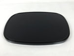 Japanese Lacquer Wood Serving Tray Obon Aizu-Nuri Rectangle Makie Black LWB140