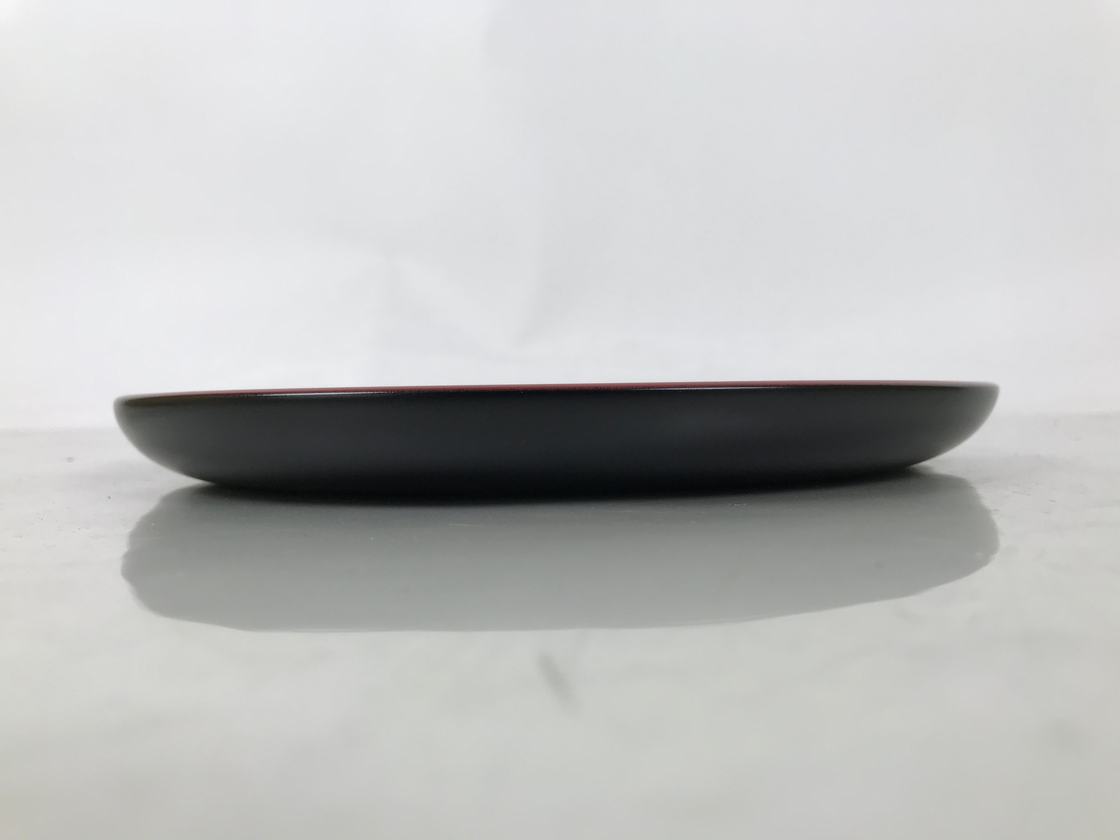 Japanese Lacquer Wood Serving Tray Vtg Kamakurabori Carved Iris Wreath LWB173
