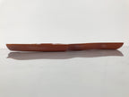 Japanese Lacquer Wood Shunkei Serving Plate Set Vtg Fish-Shape Tray Forks LWB179