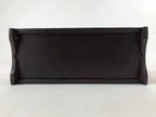 Japanese Lacquer Wood Table Organizer Box Vtg Handle Kamakurabori Rabbit JK625