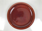 Japanese Lacquer Wooden Kashiki Snack Bowl Shunkei-Nuri Kashibachi Brown LWB170