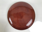 Japanese Lacquer Wooden Kashiki Snack Bowl Shunkei-Nuri Kashibachi Brown LWB182