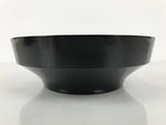 Japanese Lacquer Wooden Kashiki Snack Bowl Vtg Kashibachi Thick Black Red L607