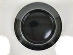Japanese Lacquer Wooden Kashiki Snack Bowl Vtg Kashibachi Thick Black Red L608