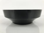 Japanese Lacquer Wooden Kashiki Snack Bowl Vtg Kashibachi Thick Black Red L608