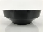 Japanese Lacquer Wooden Kashiki Snack Bowl Vtg Kashibachi Thick Black Red L608