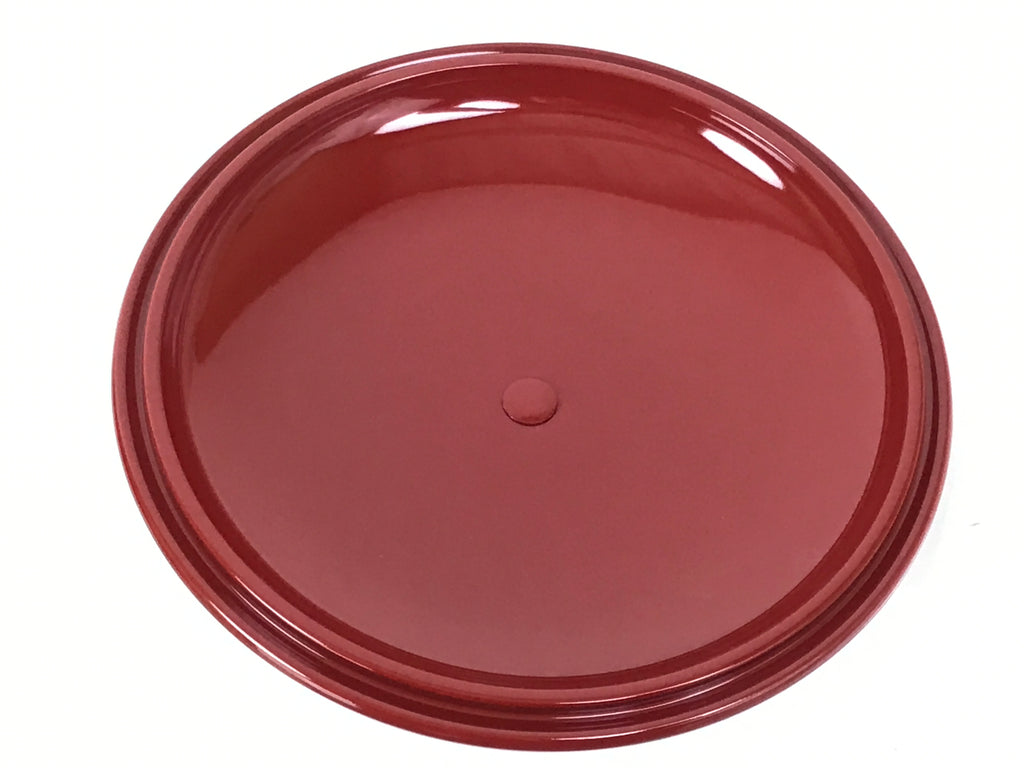 Japanese Lacquer Wooden Lidded Bowl Kashiki Vtg Red Tea Ceremony w/Box LWB132
