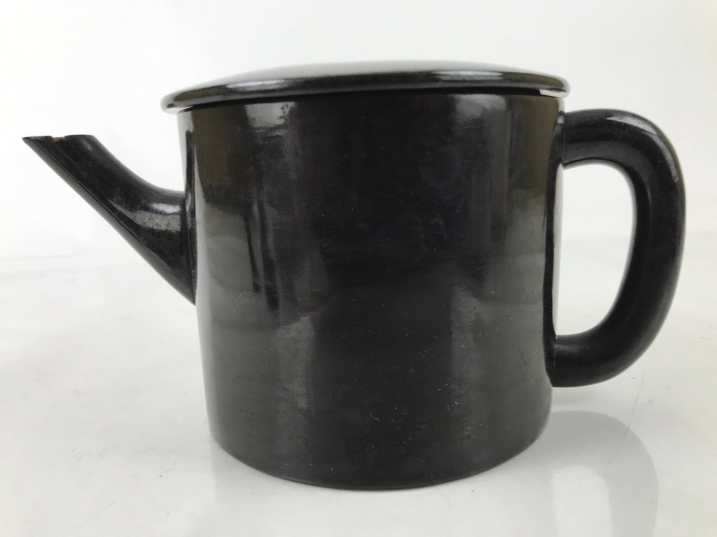 Japanese Lacquer Wooden Serving Pot Vtg Soba Sobayu Tea Ceremony Kaiseki L384