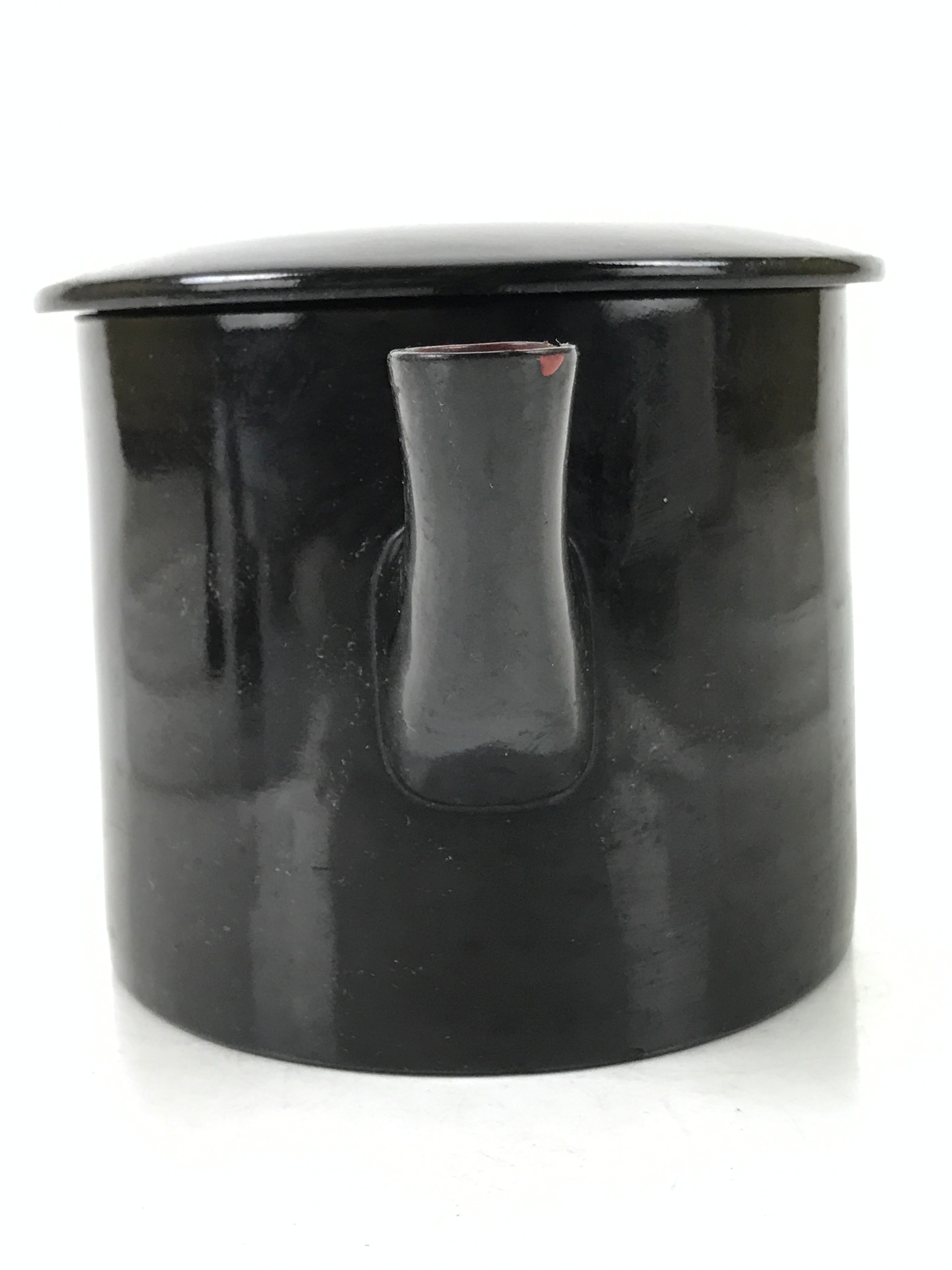 Japanese Lacquer Wooden Serving Pot Vtg Soba Sobayu Tea Ceremony Kaiseki L384