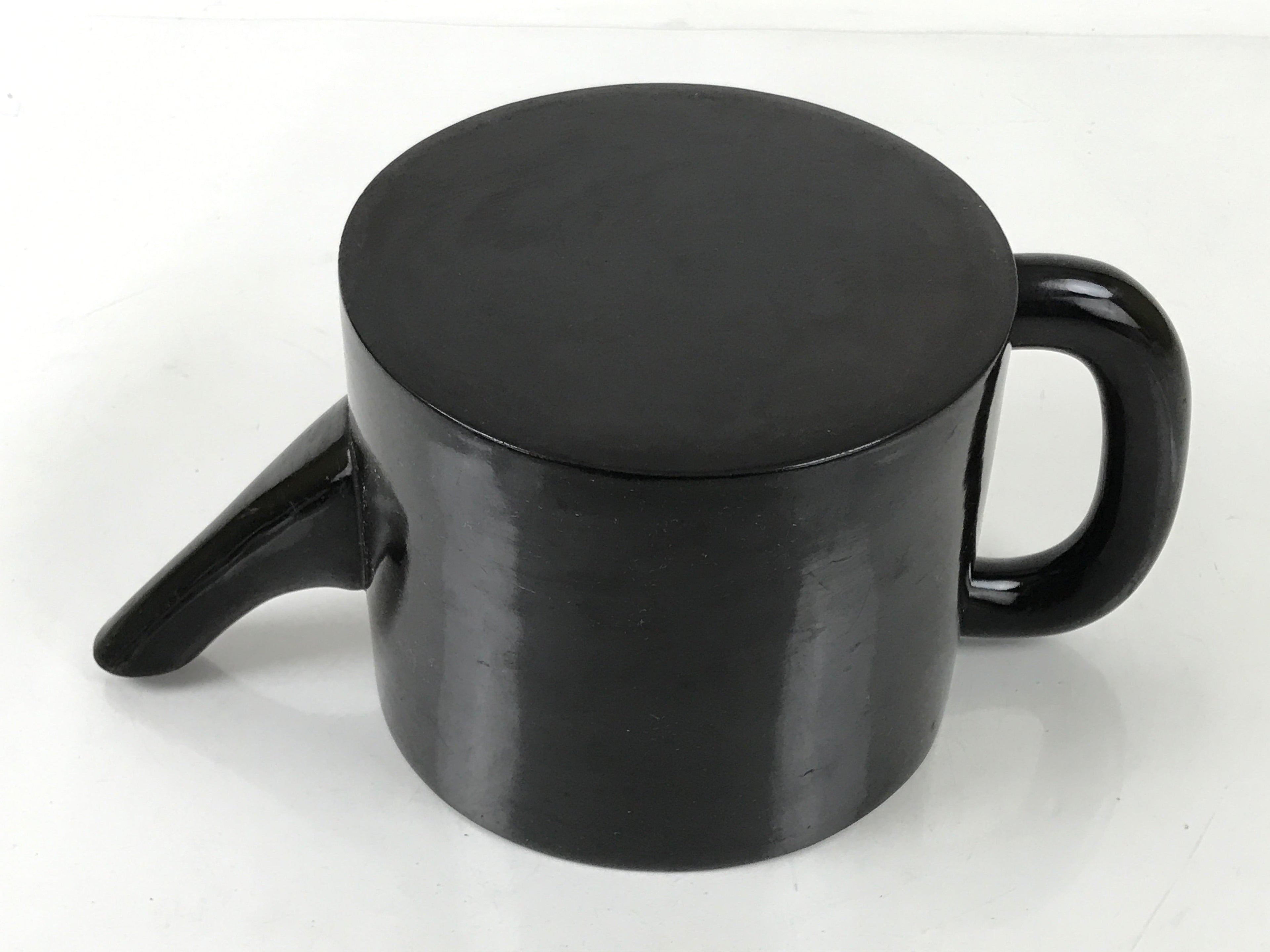 Japanese Lacquer Wooden Serving Pot Vtg Soba Sobayu Tea Ceremony Kaiseki L384