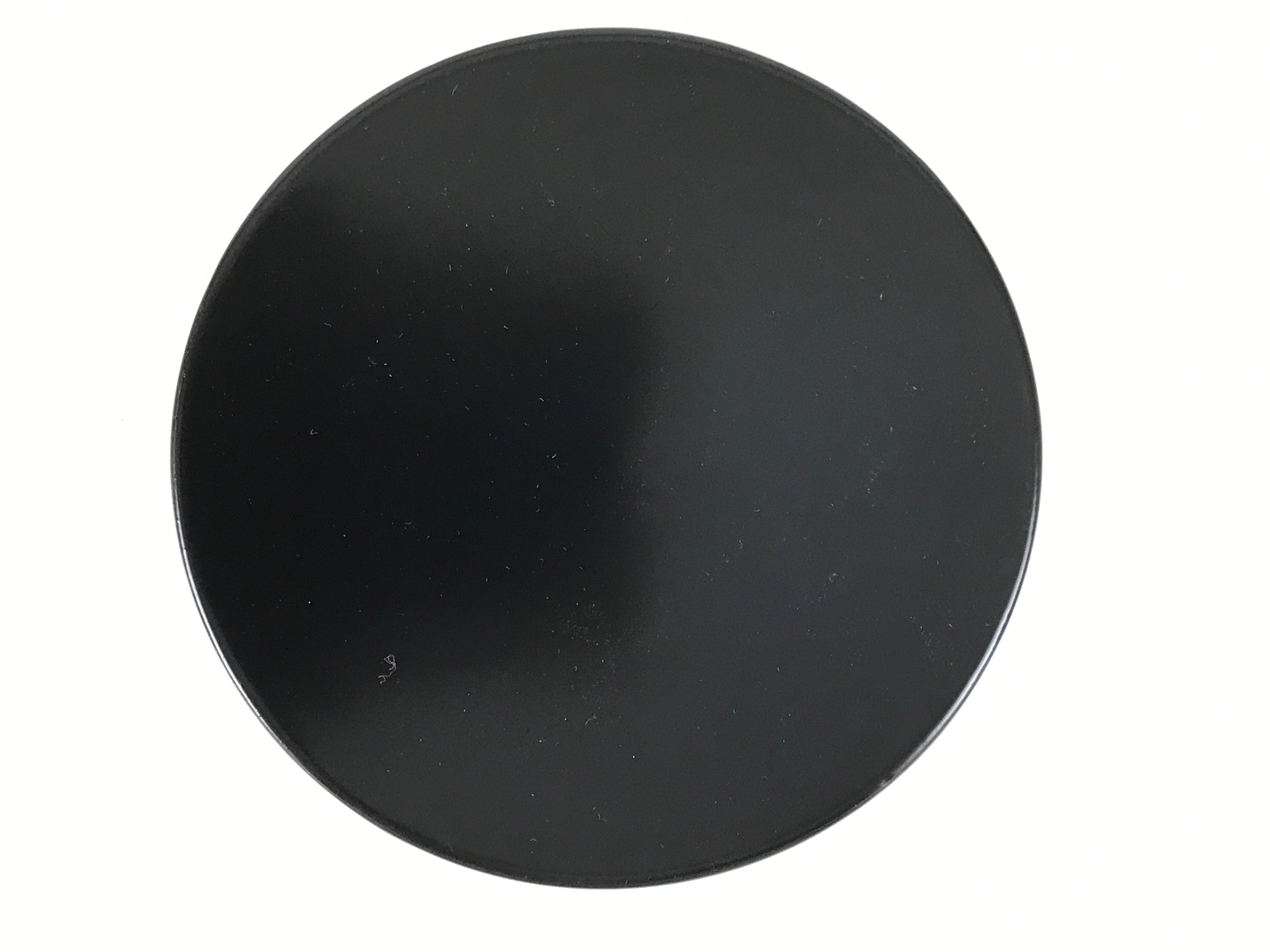 Japanese Lacquer Wooden Snack Plate Vtg Honjo-Nuri Black Tea Ceremony LWB109