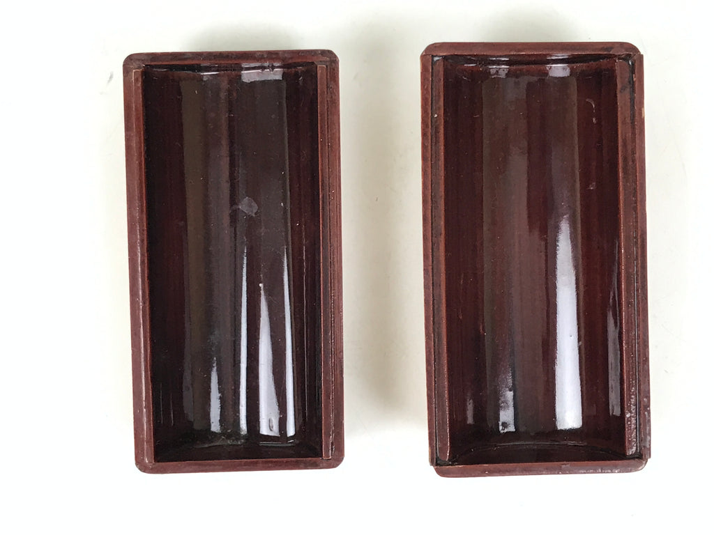 Japanese Lacquered Bamboo Toothpick Case Box Yojiire Shunkei Nuri Kashikiri L539