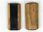 Japanese Lacquered Bamboo Toothpick Case Box Yojiire Shunkei Nuri Kashikiri L539