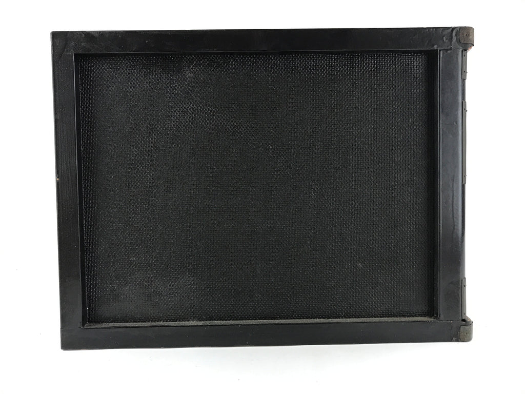 Japanese Lacquered Buddhist Altar Base Table Stand Drawers Gold Black BA41