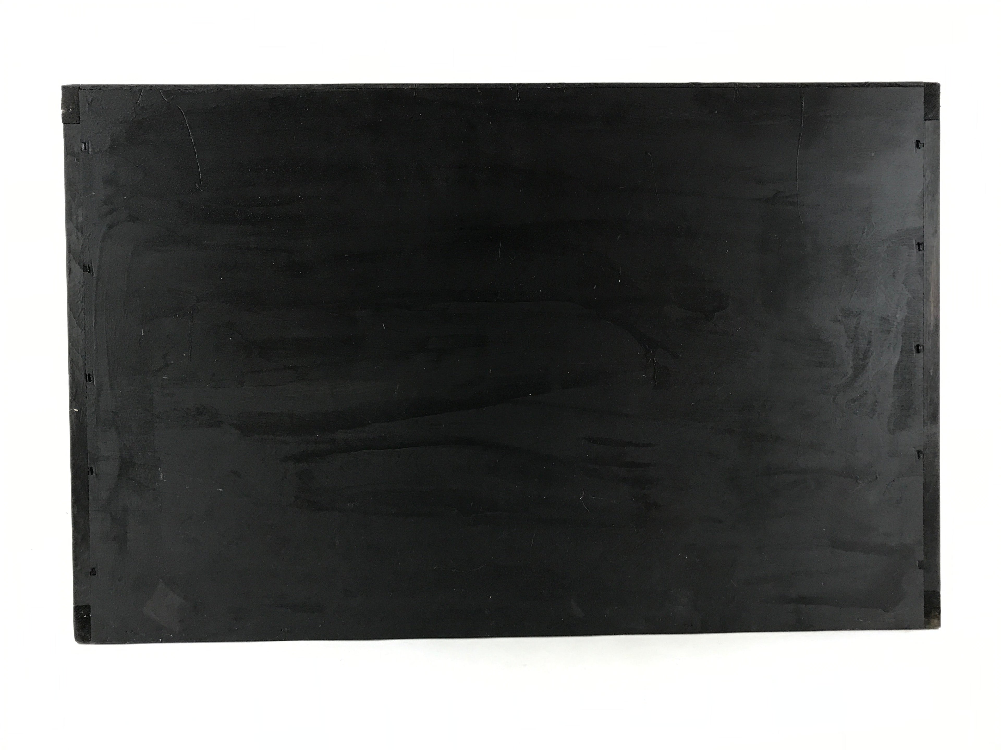 Japanese Lacquered Buddhist Altar Base Table Stand Drawers Gold Black BA41