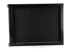 Japanese Lacquered Buddhist Altar Base Table Stand Drawers Gold Black BA41