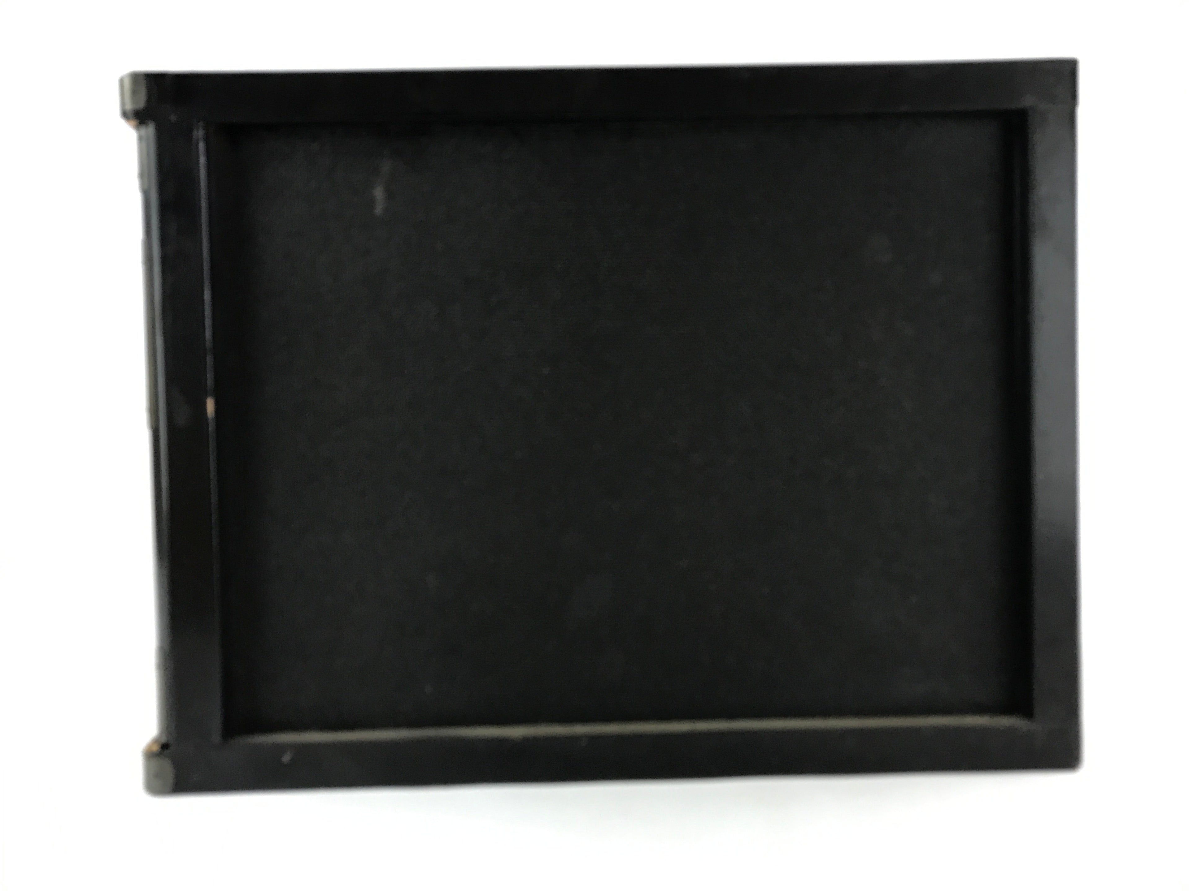 Japanese Lacquered Buddhist Altar Base Table Stand Drawers Gold Black BA41