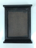 Japanese Lacquered Flower Vase Stand Vtg Raden Kadai Board Ikebana Bonsai WT570