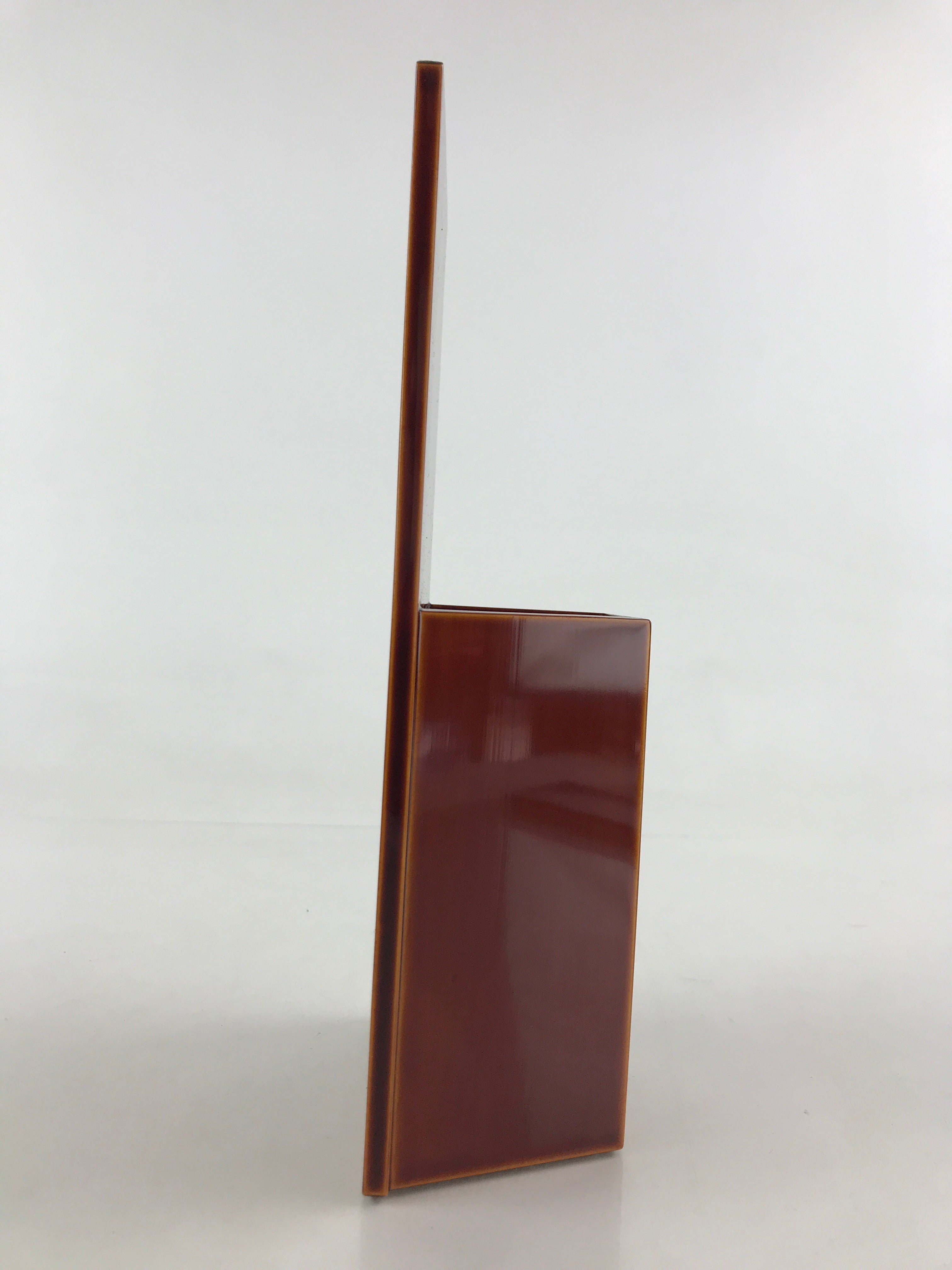 Japanese Lacquered Hida Shunkei-Nuri Flower Vase Kabin Ikebana Arrangement PX681