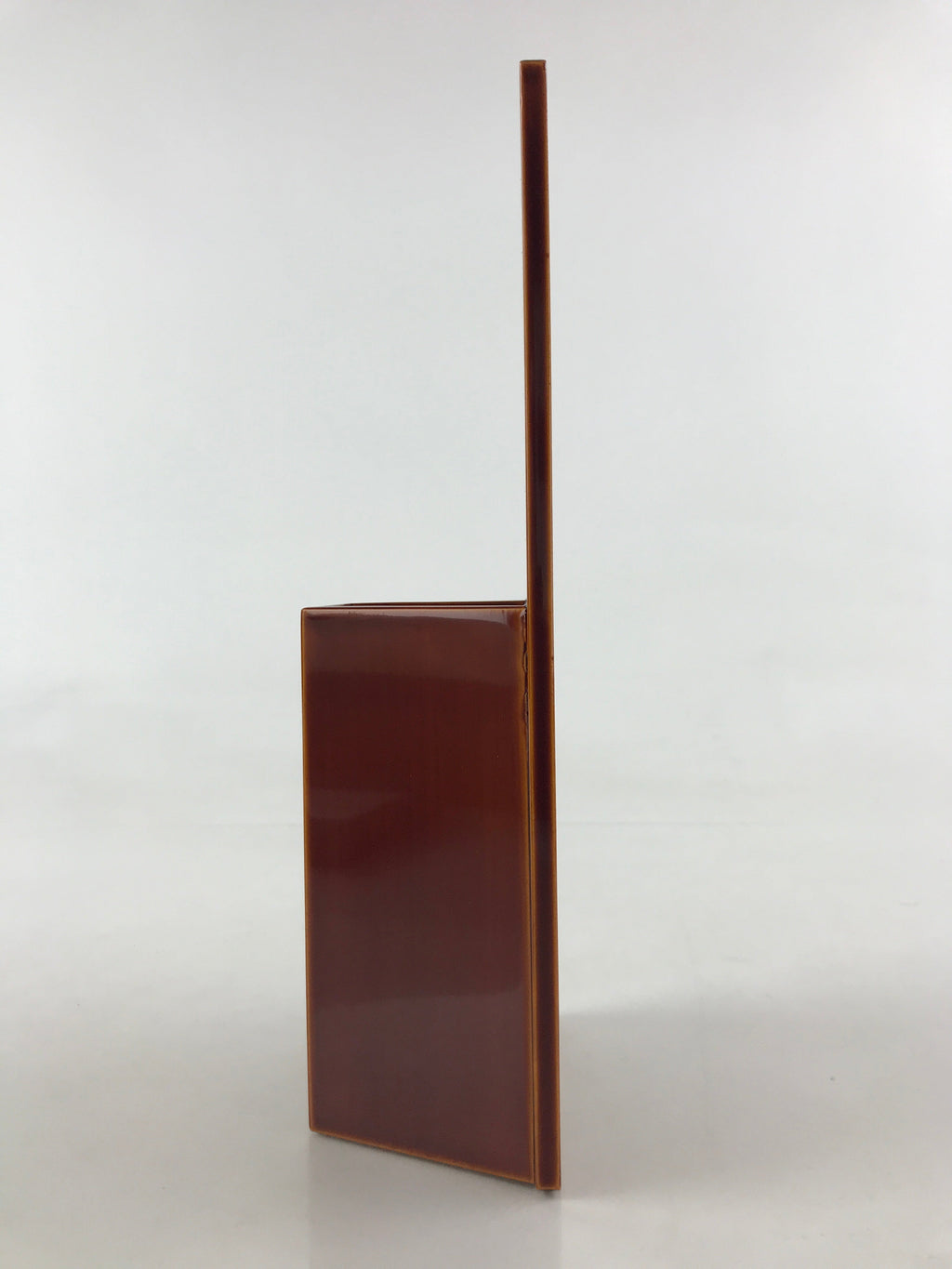 Japanese Lacquered Hida Shunkei-Nuri Flower Vase Kabin Ikebana Arrangement PX681