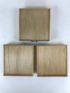 Japanese Lacquered Kamakurabori Wooden Sewing Box Vtg Haribako Tansu T345