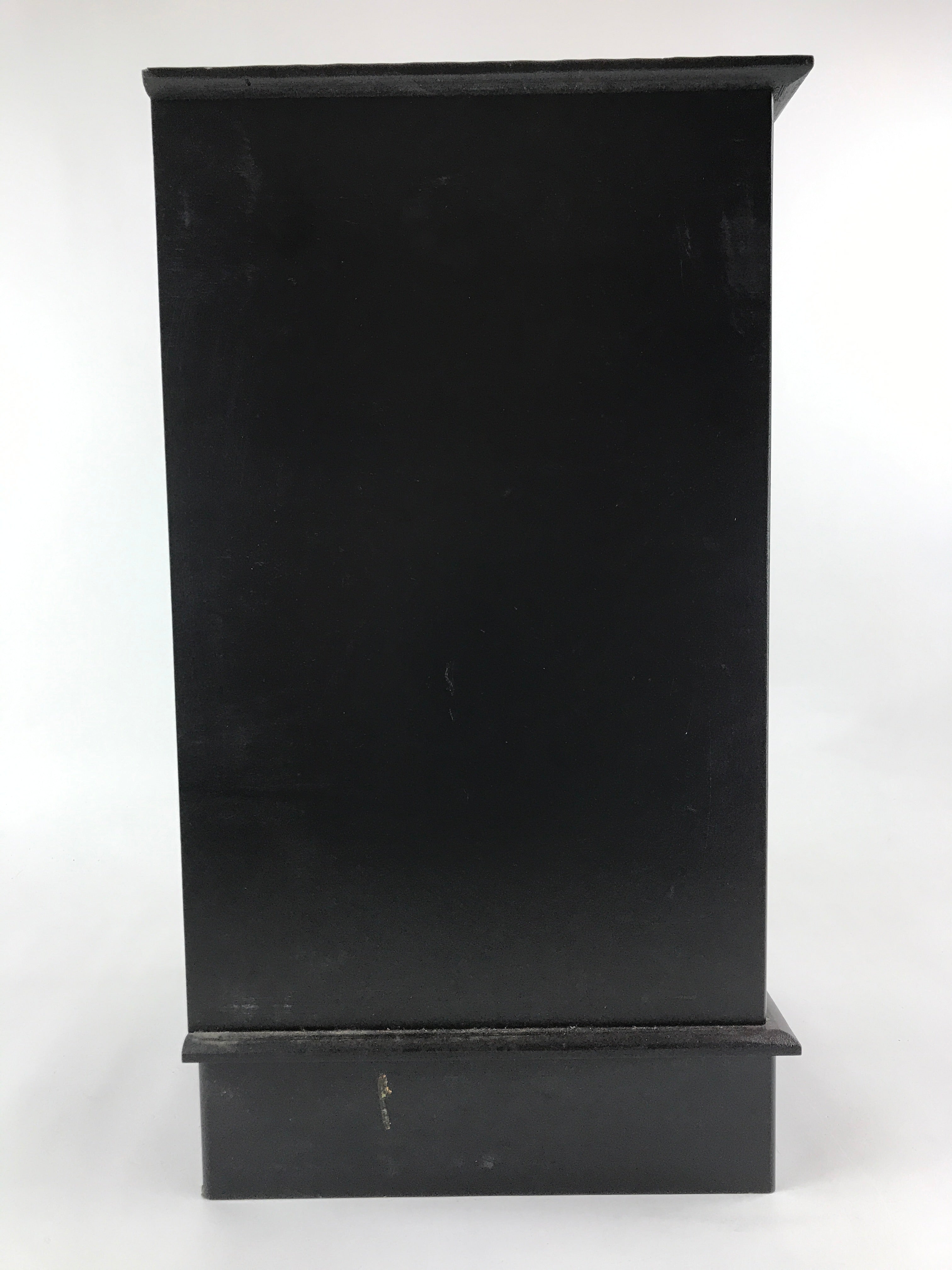 Japanese Lacquered Kamakurabori Wooden Sewing Box Vtg Haribako Tansu T345