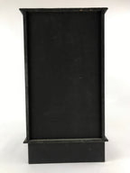 Japanese Lacquered Kamakurabori Wooden Sewing Box Vtg Haribako Tansu T345