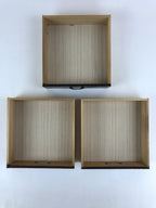 Japanese Lacquered Kamakurabori Wooden Sewing Box Vtg Haribako Tansu T345