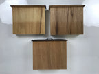 Japanese Lacquered Kamakurabori Wooden Tansu Chest Vtg Haribako Red Black T419