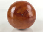 Japanese Lacquered Natural Hyotan Gourd Vtg Sake Bottle Lucky Charm Lidded G260