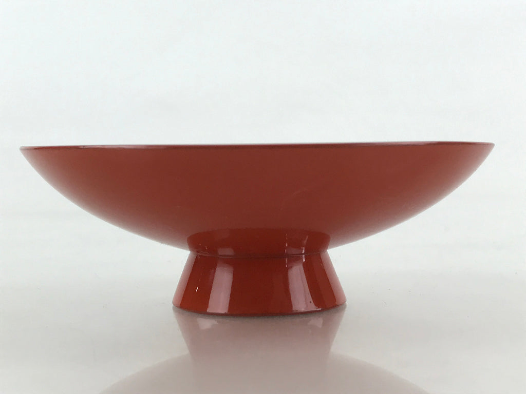 Japanese Lacquered Sake Cup Sakazuki Red Vtg 2 Gold Turtles Guinomi Ochoko G80