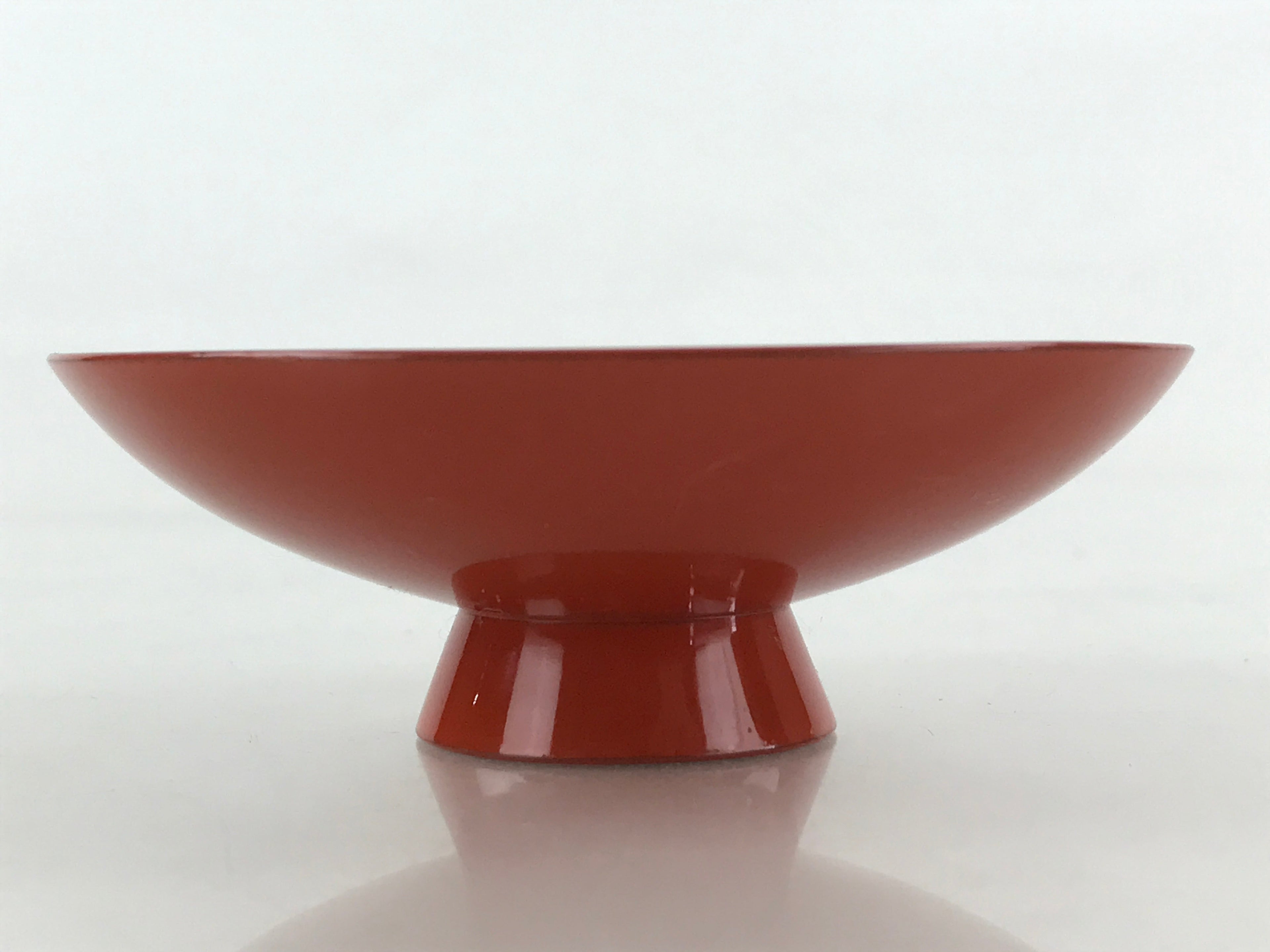 Japanese Lacquered Sake Cup Sakazuki Red Vtg 2 Gold Turtles Guinomi Ochoko G80