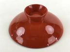 Japanese Lacquered Sake Cup Sakazuki Red Vtg 3 Gold Turtles Guinomi Ochoko G84
